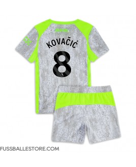 Günstige Manchester City Mateo Kovacic #8 3rd trikot Kinder 2025-26 Kurzarm (+ Kurze Hosen)